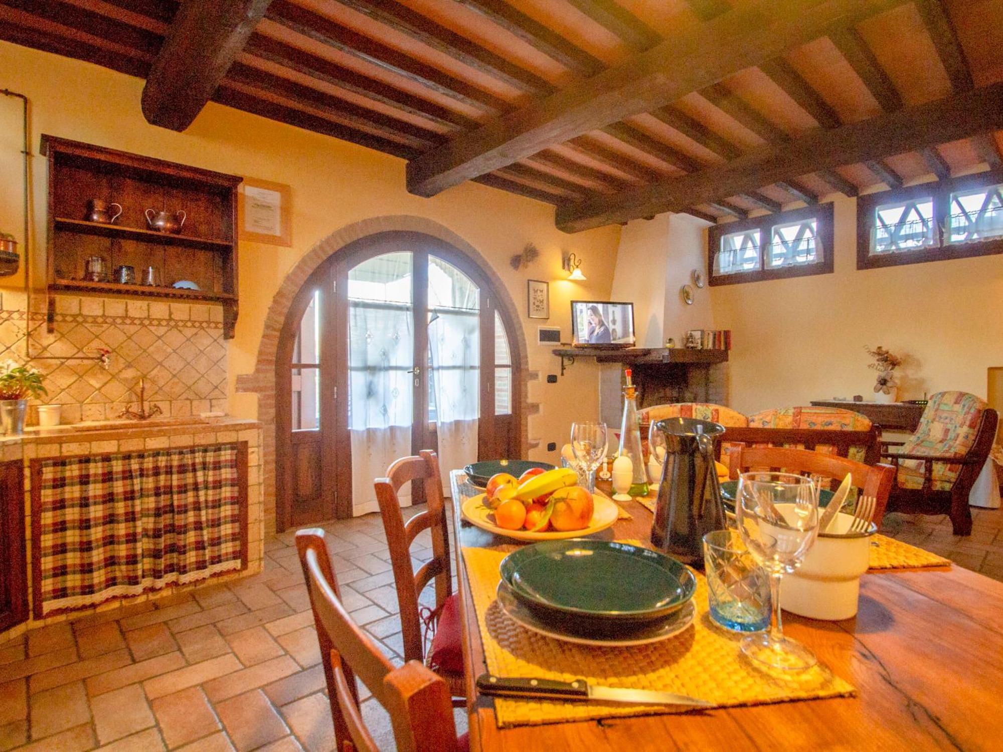 Holiday Home Capanna Di Sopra By Interhome Castellina Scalo Exteriör bild