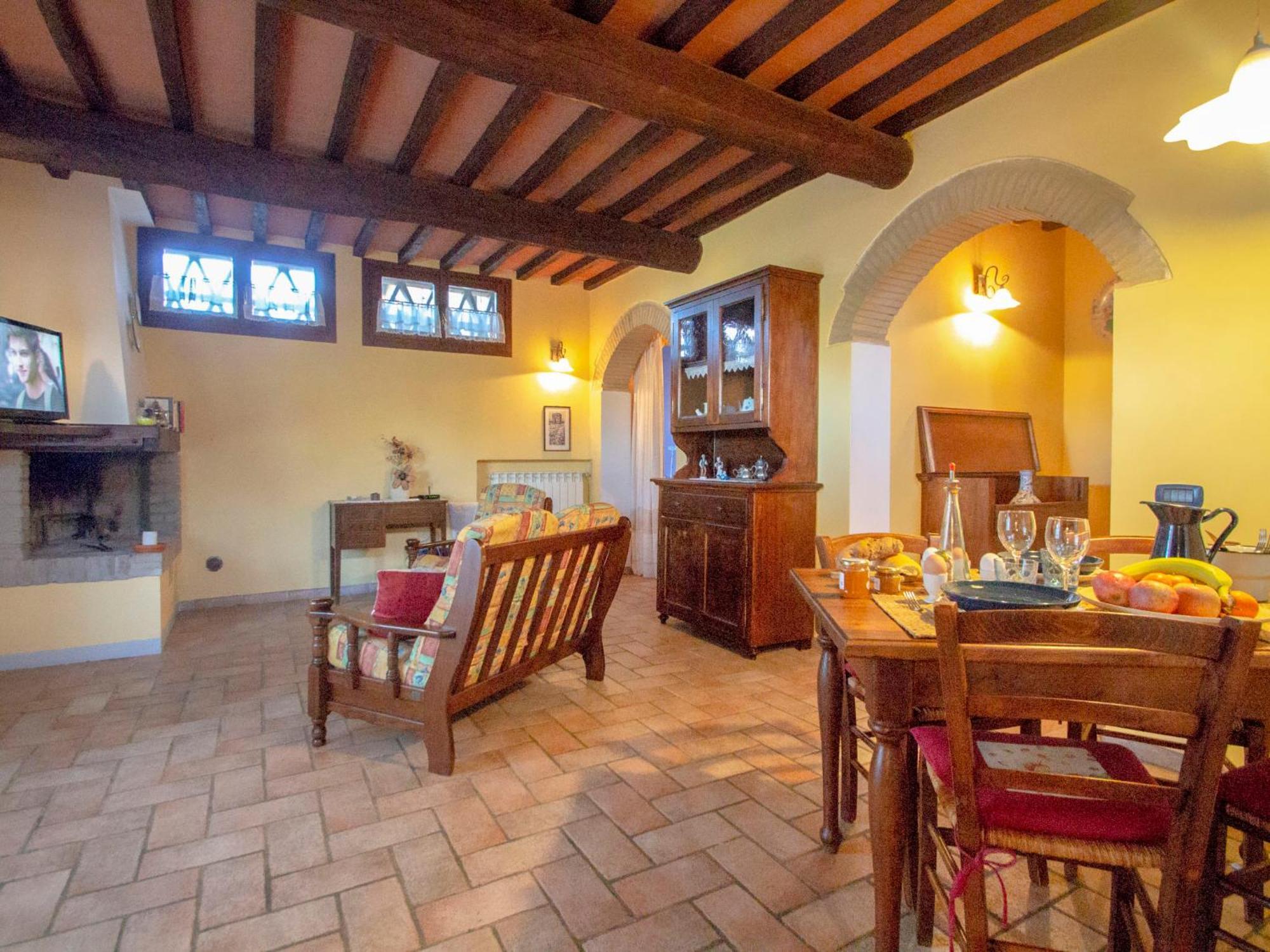 Holiday Home Capanna Di Sopra By Interhome Castellina Scalo Exteriör bild